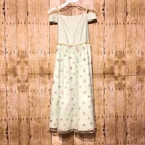 Rare‎ Editions Mint Floral Tulle Dress 16